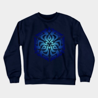 Symmetric Sky Blue Crewneck Sweatshirt